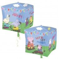 Peppa Pig Cubez Birthday Balloon 